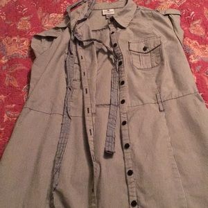 Cute shirt dress